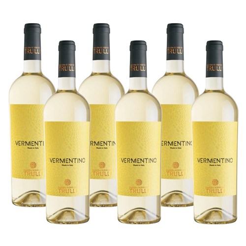 Case of 6 Trulli Vermentino 75cl White Wine